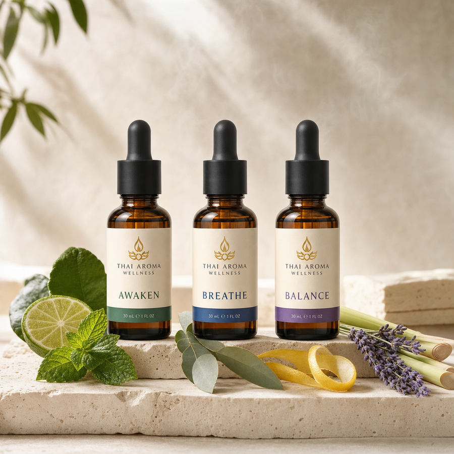 Thai Aroma Wellness Awaken, Breathe and Balance launch collection