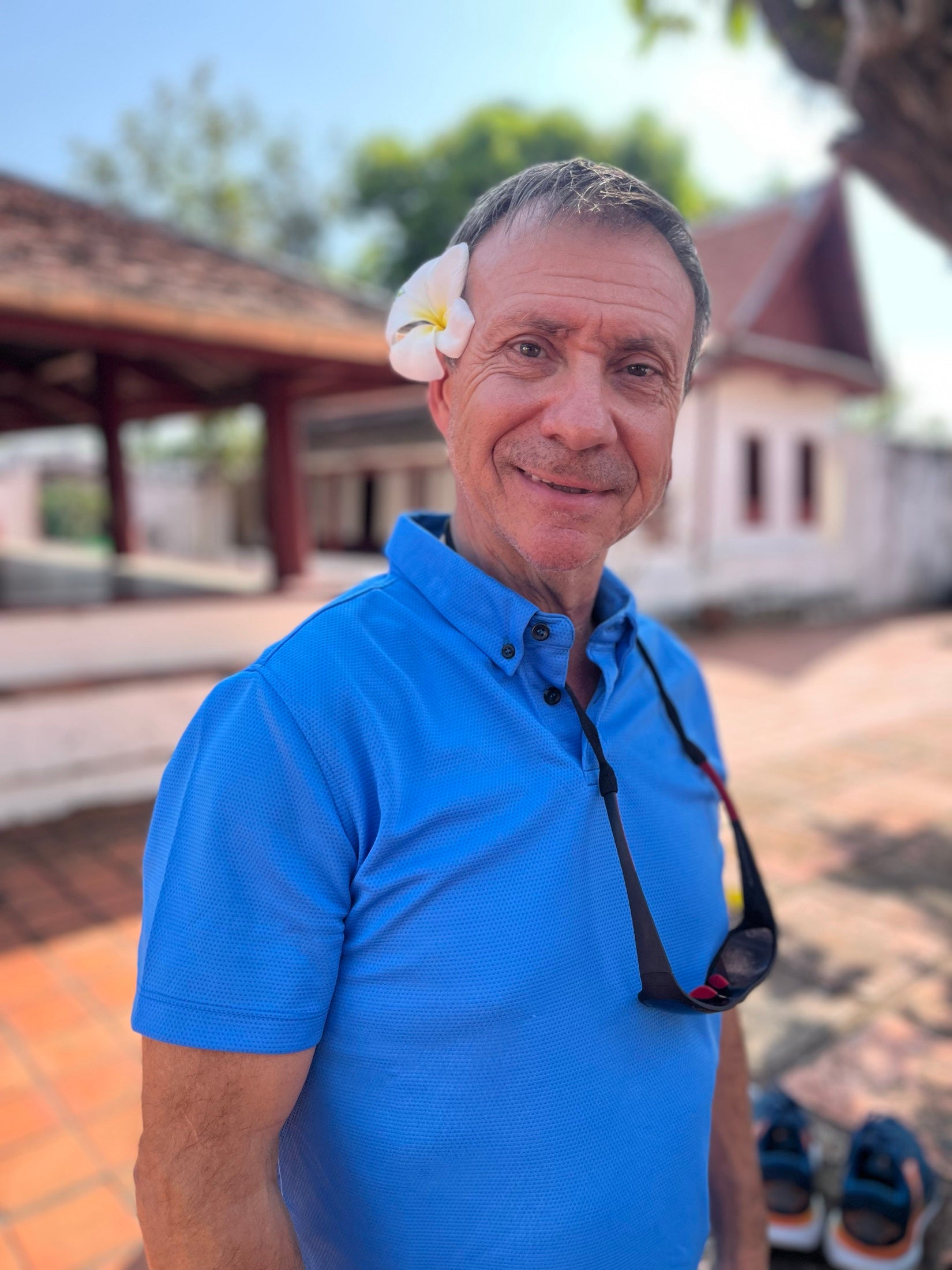 Portrait of Jim in Southern Thailand